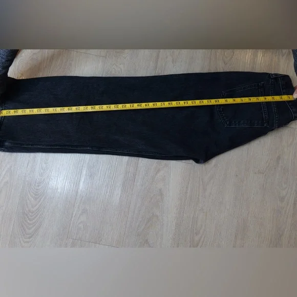 Abercrombie & Fitch Dark Gray Flare Jeans - Picture 6 of 11